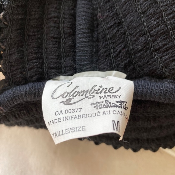 1970s Black Sequin Disco Top, Size S/M - Picture 6 of 7